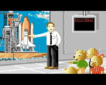 Barney Bear Goes to Space_Disk1 screen shot game playing